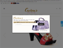 Tablet Screenshot of carissasonline.com